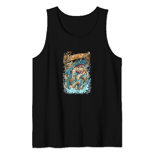 OCTOPUS v SHARK Tank Tops