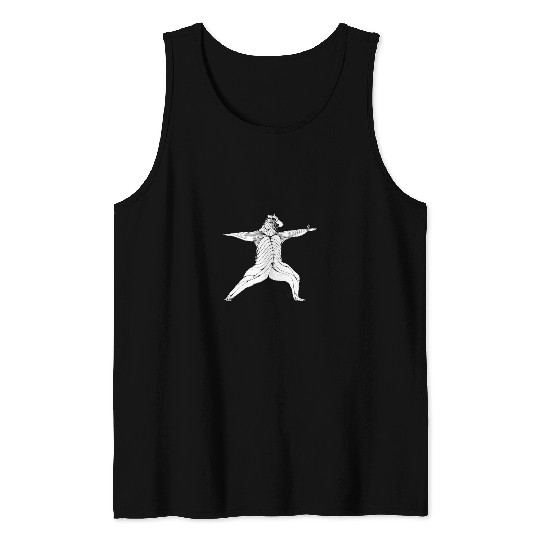 Yogi bear warrior pose 2 Tank Top