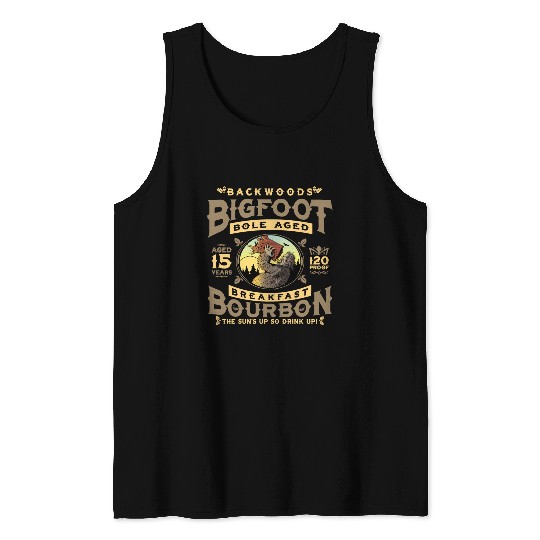 Backwoods Bigfoot Bole-Aged Breakfast Bourbon Tank Tops