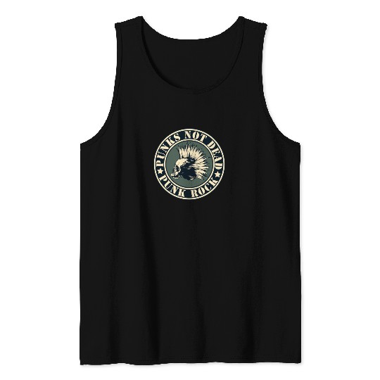 PUNKS NOT DEAD PUNK ROCK - SPECIAL PUNK EDITION Tank Tops