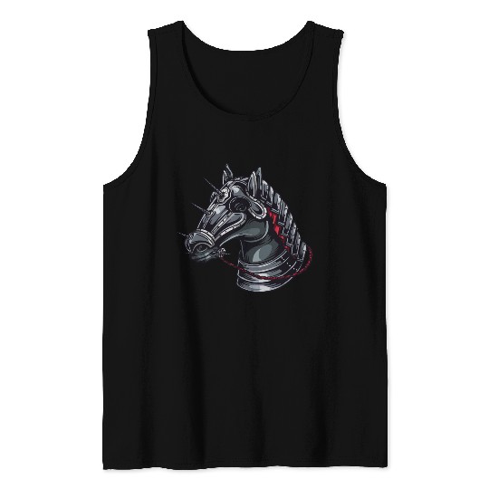 kNIGHT HORSE Tank Tops