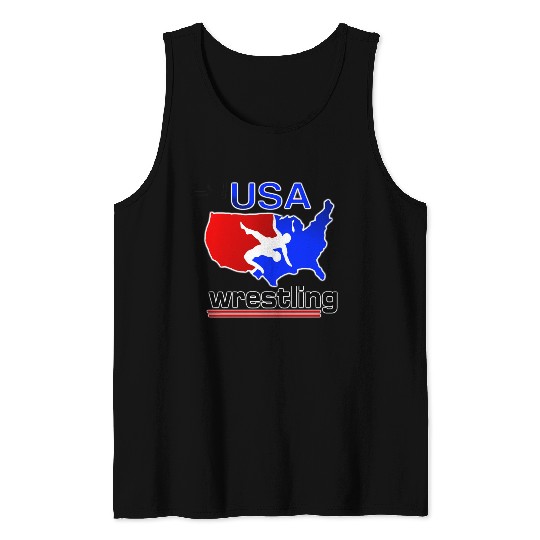Team USA Wrestling Tank Tops