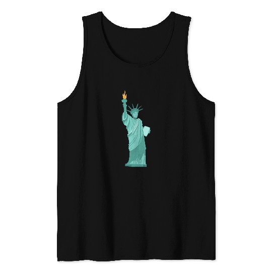 statue of liberty Tank Tops