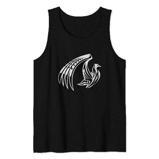 Tribal Eagle Tank Tops
