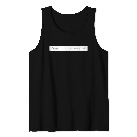 GOOGLE search bar Tank Top