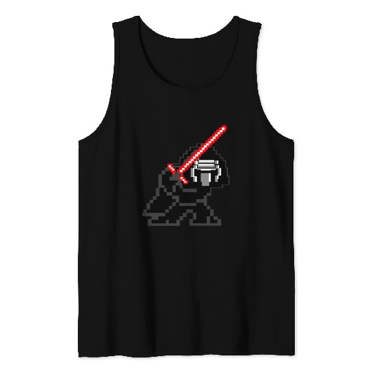 8-bit Kylo Ren Tank Tops