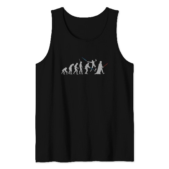 Evolution of Darth Vader Tank Tops