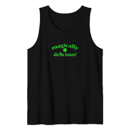 magically delicious Irish Tank Tops