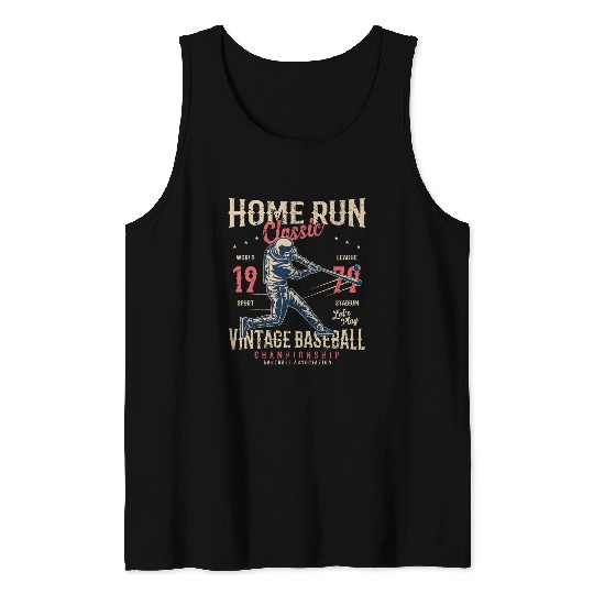 Home Run Classic Tank Tops