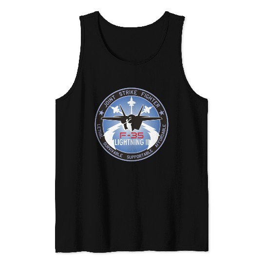 F-35 Lightning II Tank Tops