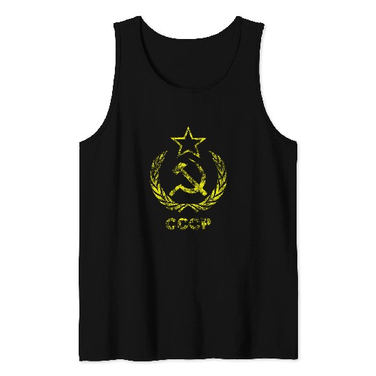 CCCP URSS Communist Used Tank Top