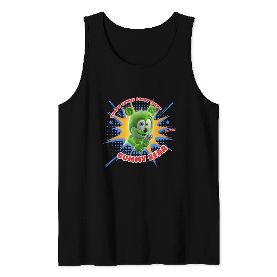 Funny Lucky Gummy Bear Tank Tops