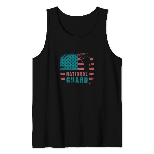 National Guard Veteran Tank Tops