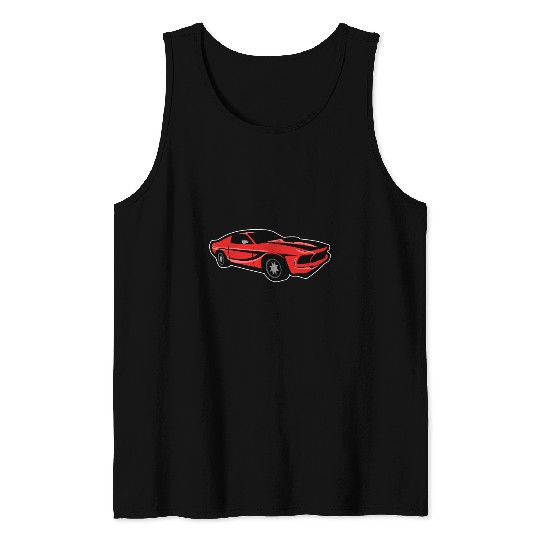 American Muscle Car Tank Tops