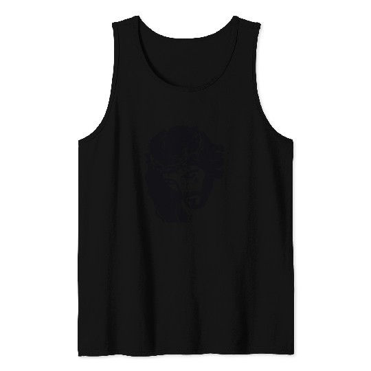 JESUS CROWN OF THORNS Tank Tops