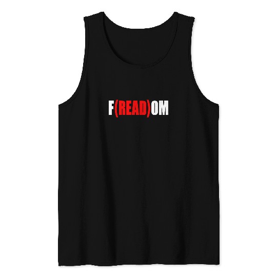 F(READ)OM LITERATURE READ | Literary Library Tank Top