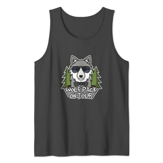 Wolfpack on tour Tank Top