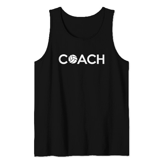 Volleyball Coach Tank Tops