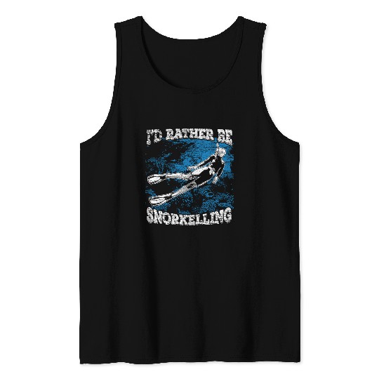Snorkeling Coral Reef Diving Tank Top