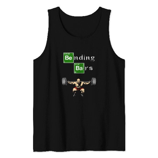Bending Bars Walter White Gym Motivation Tank Tops