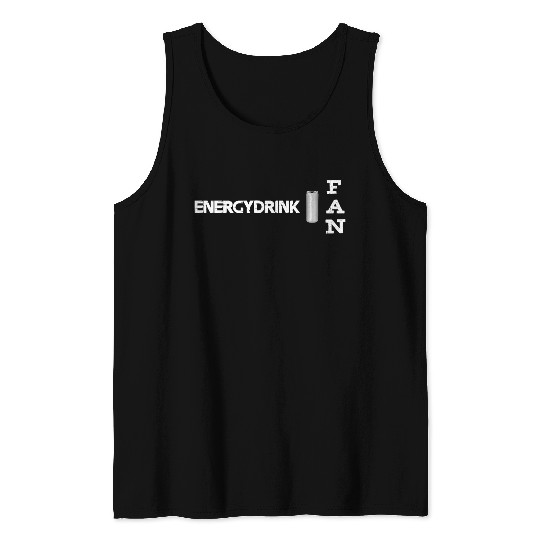 Energydrink fan silver Tank Top