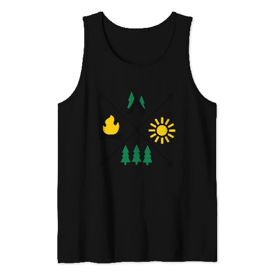 camping Tank Tops