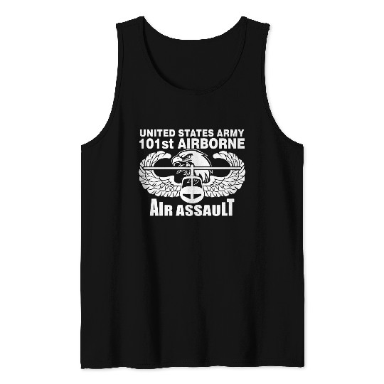 101st Army Airborne Air Assault eagle Tank Top