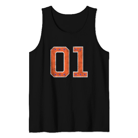 01 General Lee Style Tank Tops
