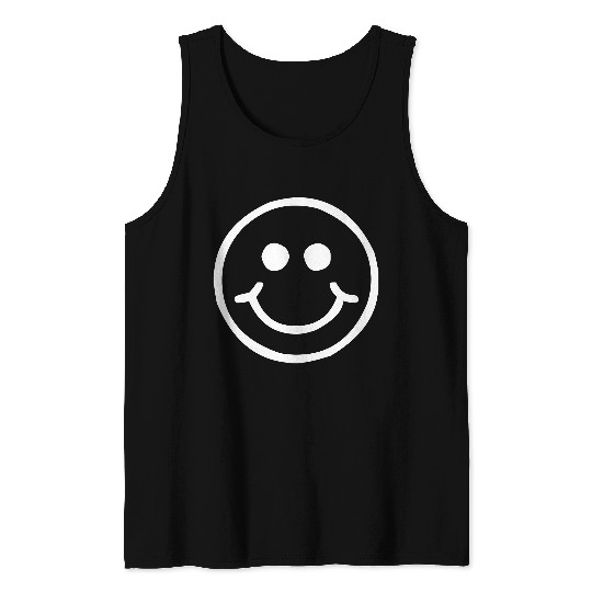 Smiley Face Tank Tops