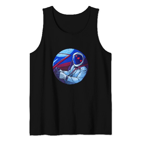 SpaceX Tesla Starman Tank Tops