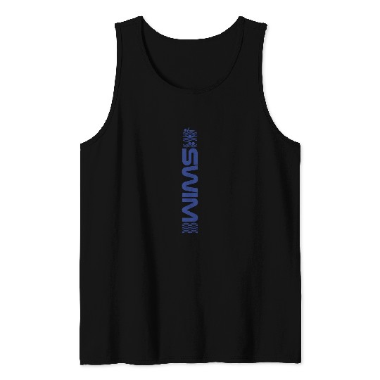 Swim Waves free back fly Tank Tops