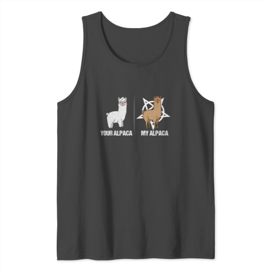 Your Alpaca My Alpaca Satan Demon Pet T-Shirt Tank Top
