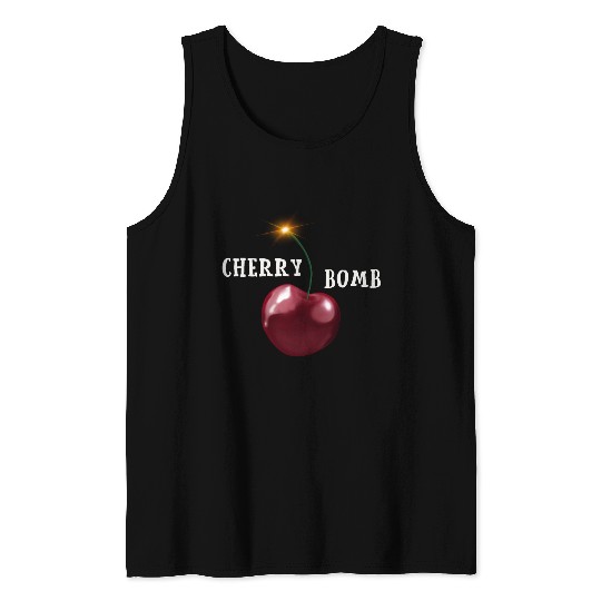 Cherry bomb big Tank Tops