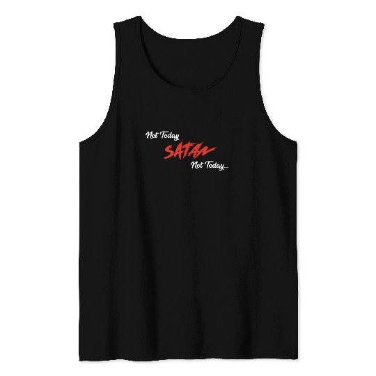 Not today Satan Resist Dark Side Tee Tank Top
