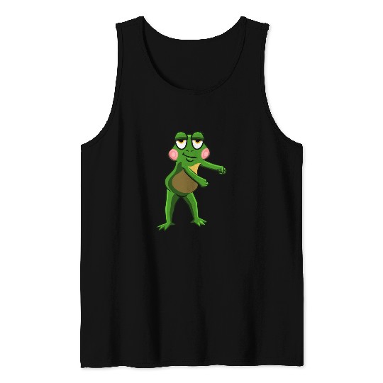 FUNNY DANCING FROG TOAD LURCH GIFT Tank Top