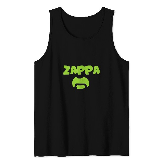 New FRANK ZAPPA Eccentric Rock Icon Logo 70s Men s Tank Tops