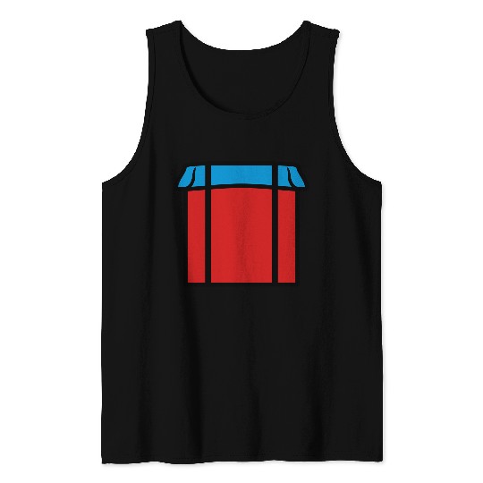 box package proviant gift box surprise wrapped pac Tank Top