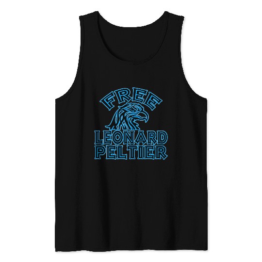 FREE LEONARD PELTIER eagle natives YStone Tank Tops