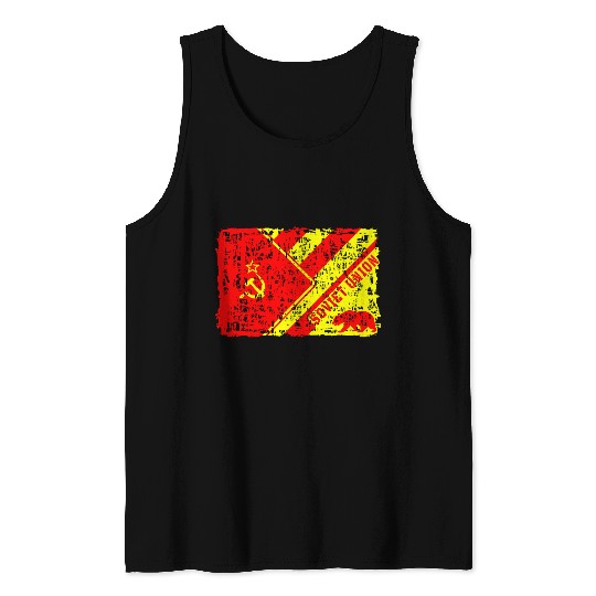 Soviet Union Vintage Design with Bear / UdSSR Tank Top