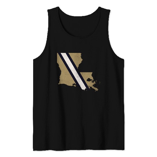 new orleans louisiana helmet stripe Tank Tops