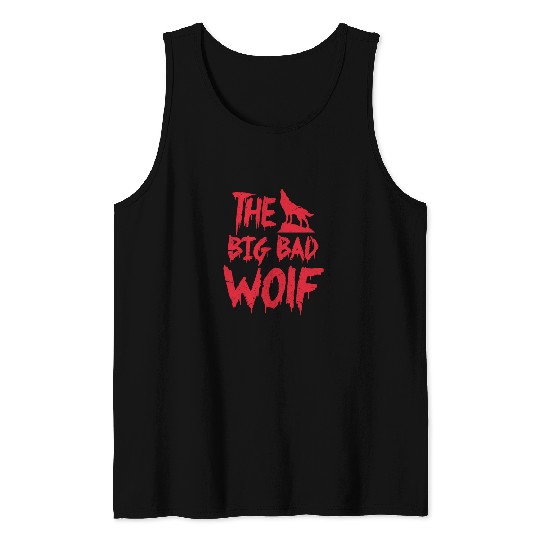The Big Bad Wolf Tank Tops