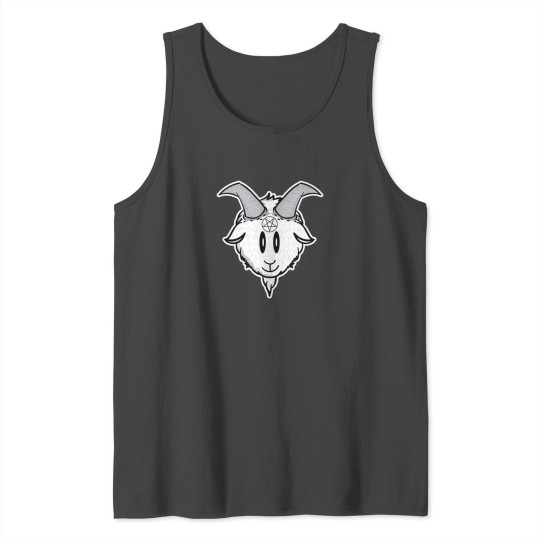 Cute Baphomet Satanic t-shirt Tank Top