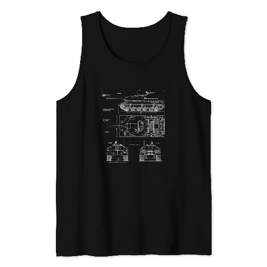 Soviet Tank IS-3 Tank Top