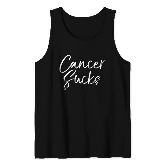 CANCER SUCKS Tank Tops