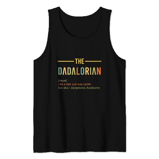 THE DADALORIAN Tank Tops