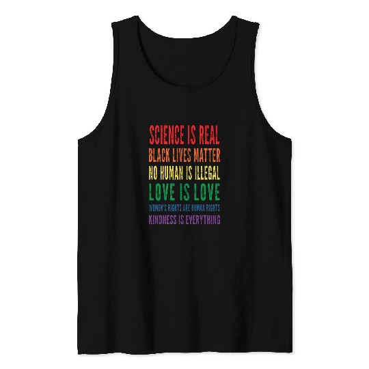 Science is real vintage Tank Top