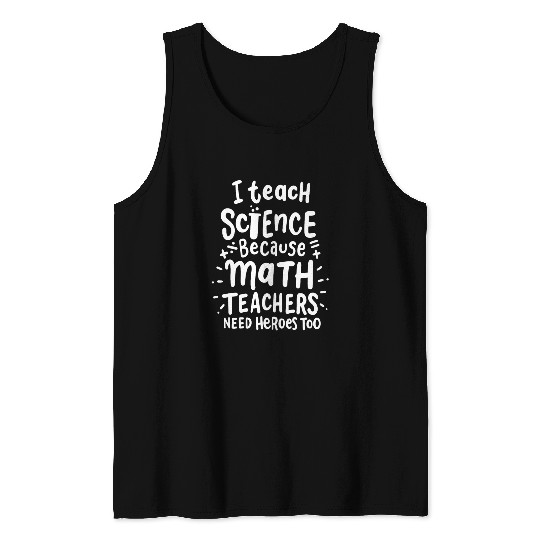 Science Teacher Back to School Tank Top