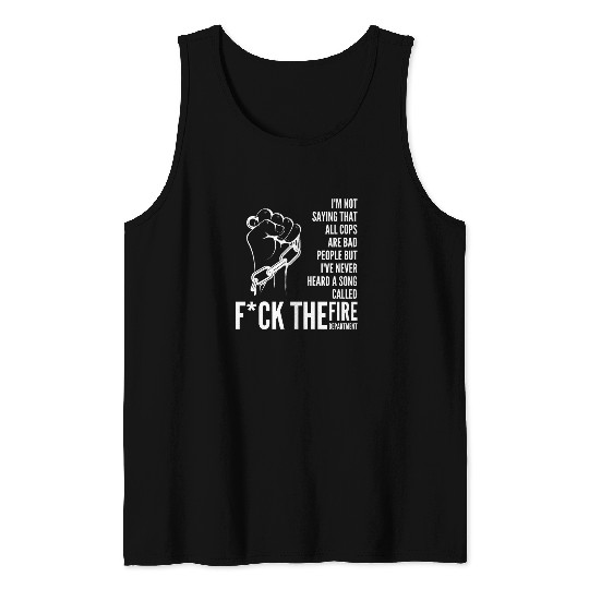 ACAB Black Lives Matter, End Police Brutality Tank Tops