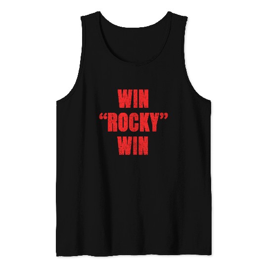 win rocky win Tank Tops inspired boxing Tank Tops