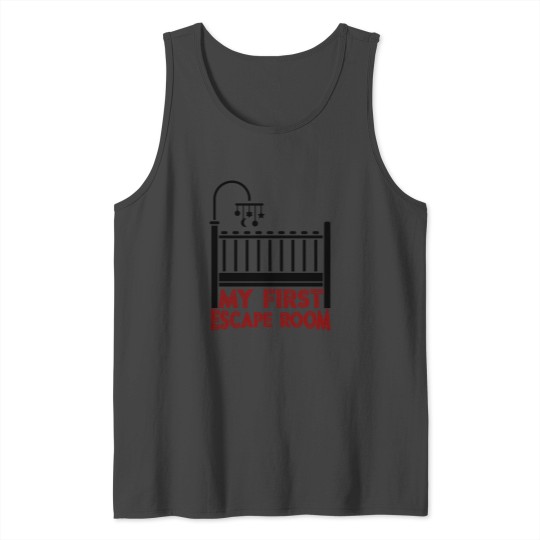 My First Escape Room - Black Tank Top